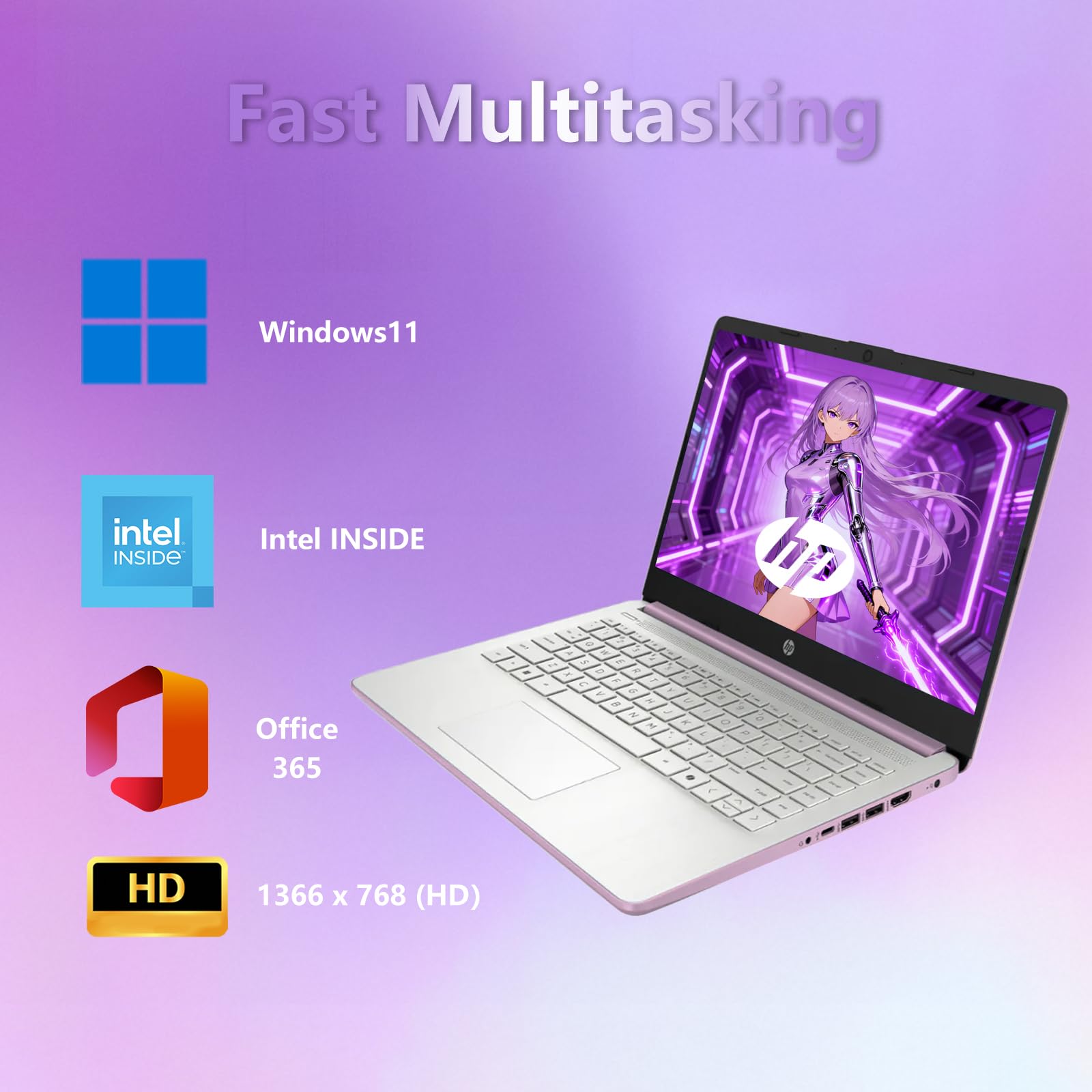 第12世代 Core i5 16GB HP 学生 ノートパソコン AI C114 Amazon.co.jp: HP 14 ノートパソコン 学生 ビジネス 2025 超軽量